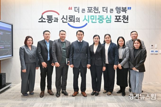 백영현 포천시장, 라오스 노동사회복지부 차관과 인력교류 방안 논의