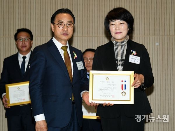 신정이 순창군의장, 대한민국 의정봉사상 수상 영예