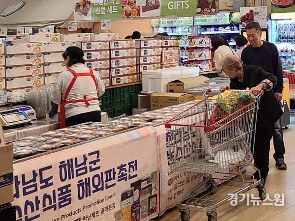 해남김치·절임배추 미국서 인기몰이 나선다