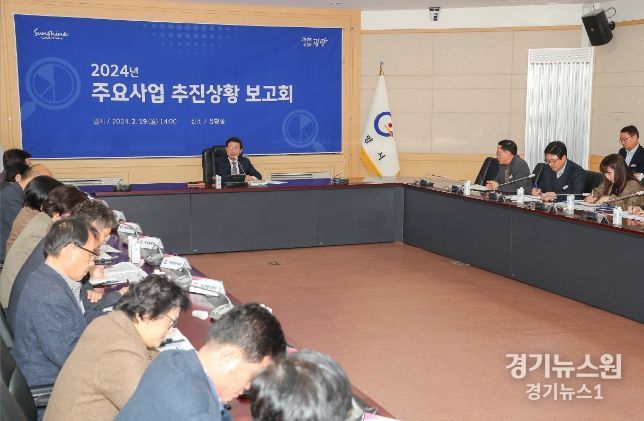 정인화 광양시장, 2024년 주요사업 “신속 추진” 당부