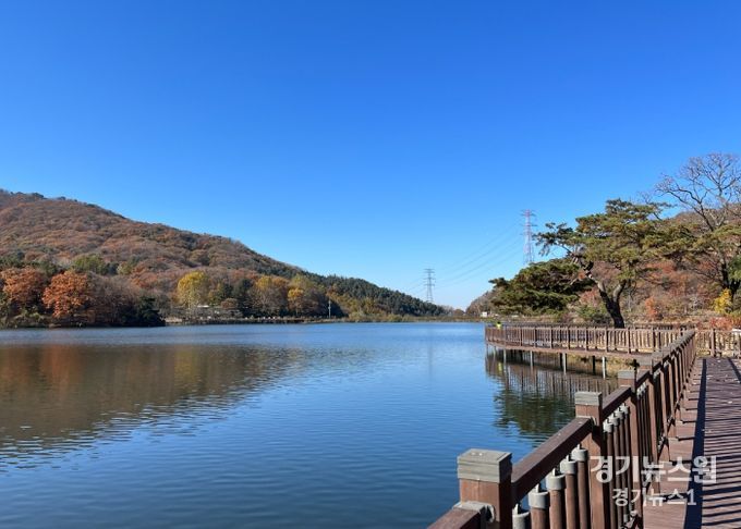기산저수지 전경