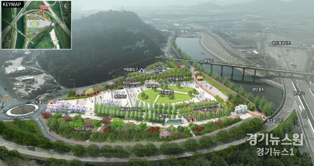 광양시, 용강지구∼동천∼광양읍 도심 연결 공원녹지 기반 구축 박차