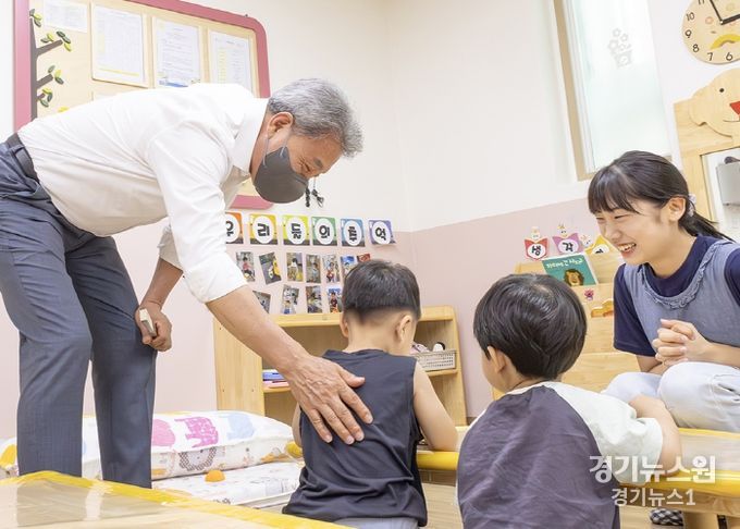 윤환 구청장 어린이집 현장 방문