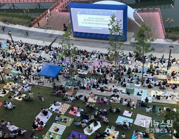 2024 힙한페스티벌이 열리는 은계호수공원 야외무대