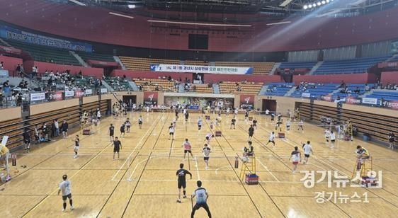 경산시 제3회 경산 삼성현배 전국 생활체육 배드민턴대회 개최
