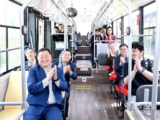마을버스 준공영제 _ 마을버스 071번 개통식