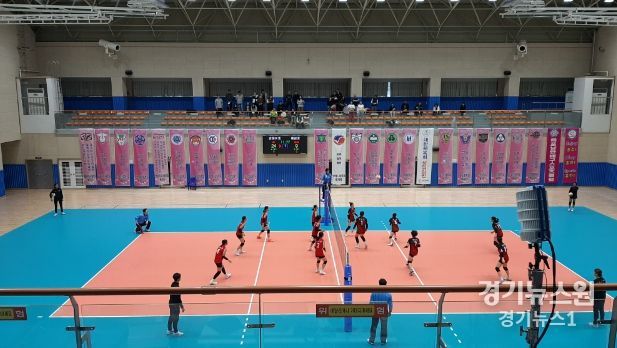 통영시 중고배구대회 역대 최대규모 참가!