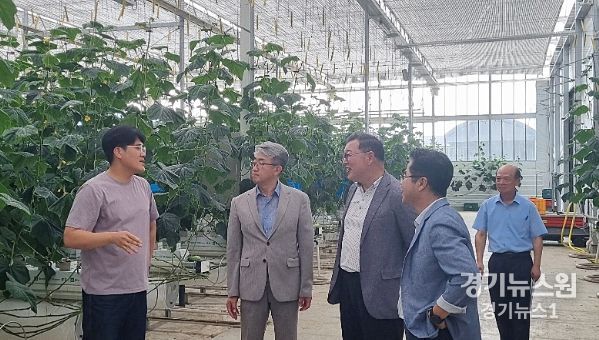 김진석 충주부시장, 농정 주요사업장 현장점검