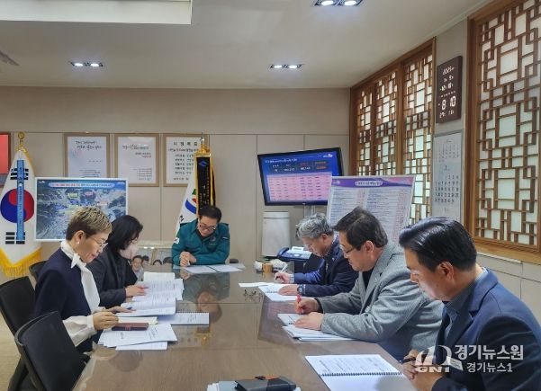 신임부서장 업무보고 실시