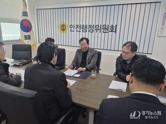 경기도의회 임상오의원, 제주항공 사고 대응 관련 예비비 사용 점검