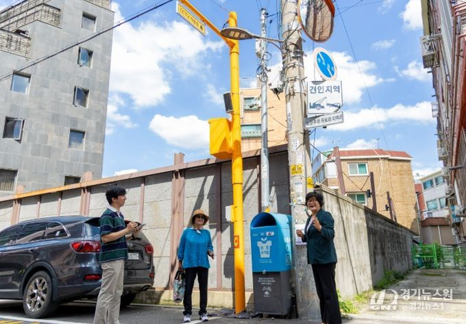 강북구의회 유인애 의원, 주민 안전 확보 위해 수유2동(퍼스트뷰 아파트 골목) CCTV 설치