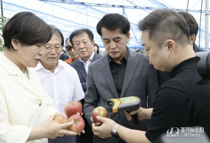 보은군, 송미령 농림축산식품부 장관 추석 성수품 출하 현장 점검 방문