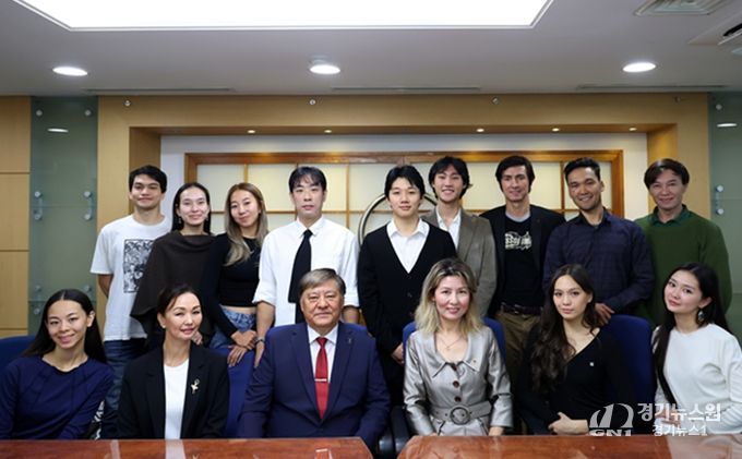 18일 <서울과 비슈케크의 Ballet 향연> 공연을 위해 키르기즈스탄 국립오페라 발레극장 발레단 서울시의회 방문
