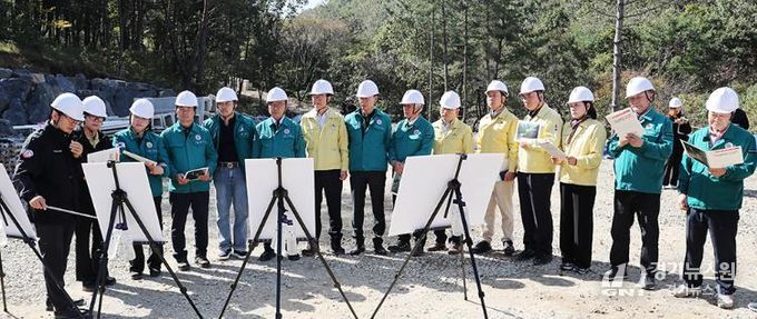 서산시의회, 제309회 임시회 중 1일차 주요 사업 현장방문 실시 (2) 가야산 산림복지단지