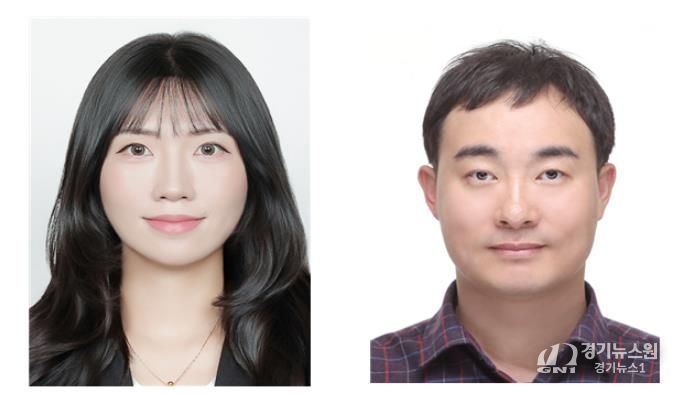 경상국립대학교 경영정보학 박사과정 안민영 씨와 유동희 교수(왼쪽부터)