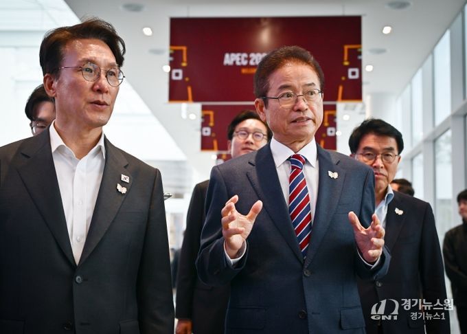 김민석 국무총리와 APEC 현장 점검