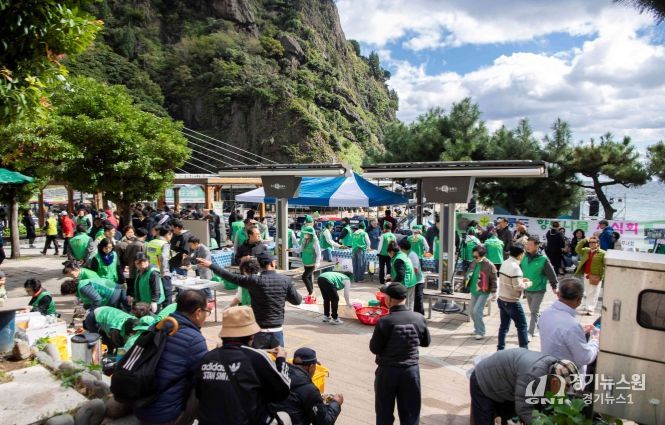 울릉군새마을부녀회, 향토나물 시식회