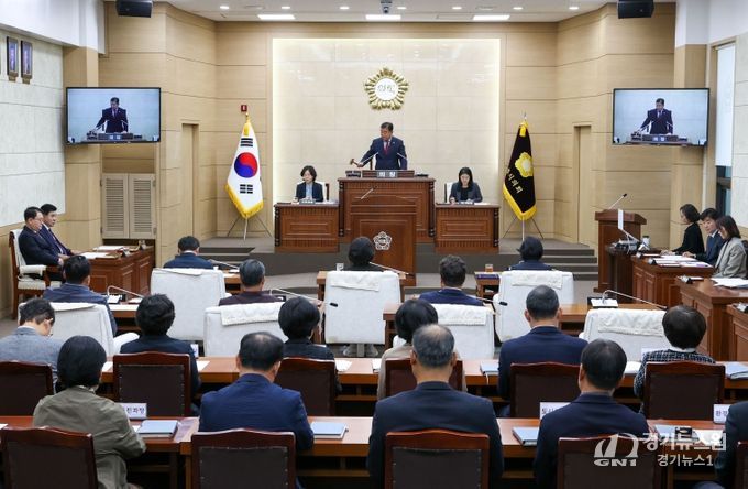계룡시의회,제184회 임시회 개회