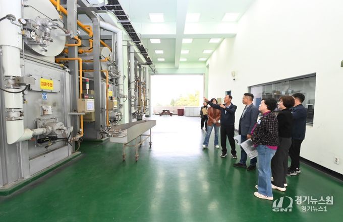 사천시의회 행정관광위원회, ‘사천시 누리원’ 현장 방문