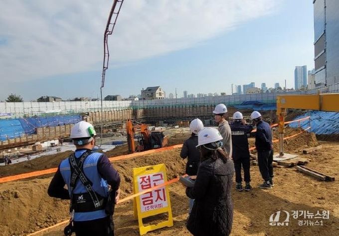 평택시, 노동안전지킴이 합동점검 실시