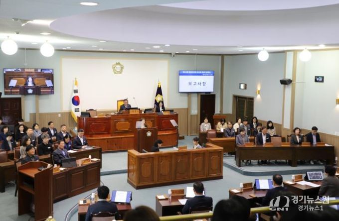 함안군의회, 제315회 임시회 폐회