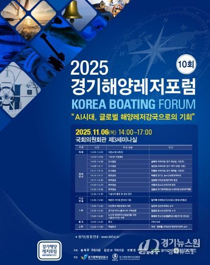 제10회 경기해양레저포럼 포스터