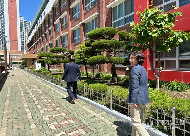 김효정 의원(국민의힘, 만덕ㆍ덕천) 백산초 현장방문