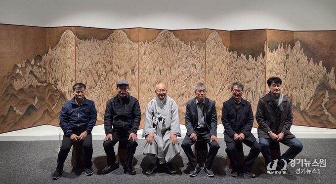 조계종 종정 성파스님, 진주전통공예비엔날레 방문