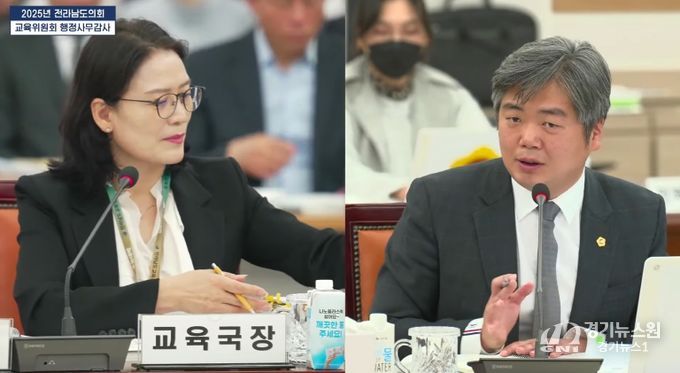 행정사무감사 중인 박원종 전남도의원