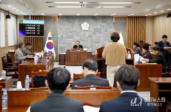 영광군의회, 제33회 의원간담회 개최