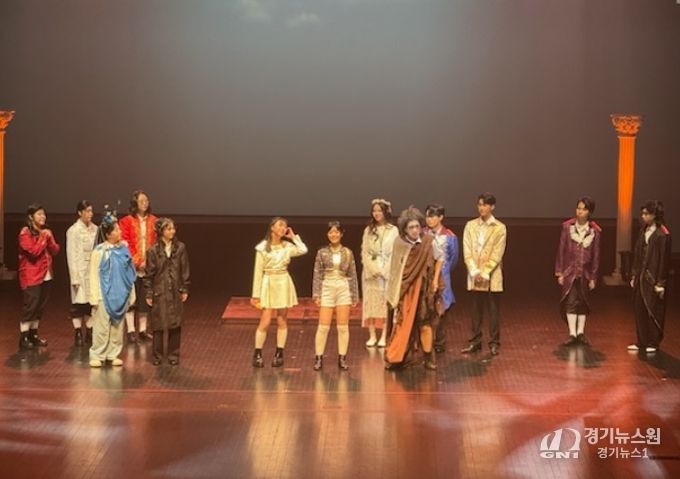 청소년연극단 미리내의 정기공연 '템페스트'