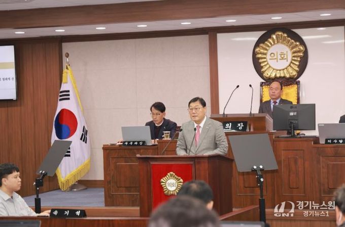 김윤철 합천군수 2026년도 예산안 시정연설, 위기 딛고 희망 담은 ‘8,881억 원’ 편성