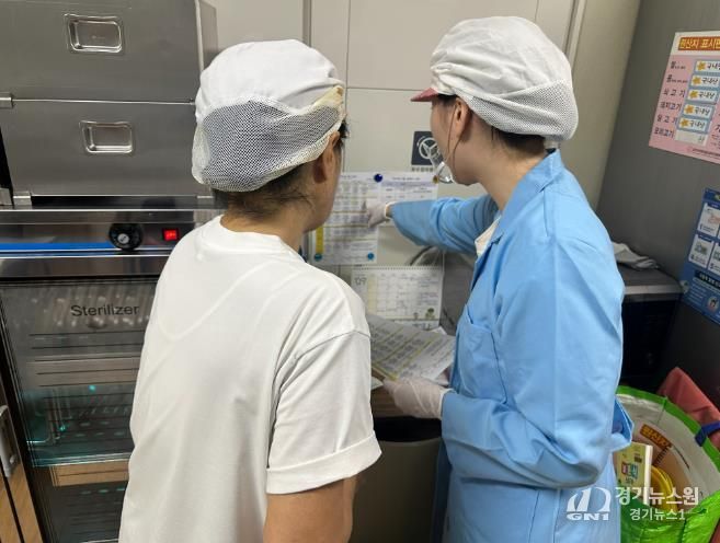 군산시어린이사회복지급식관리지원센터운영호평(순회방문지도).