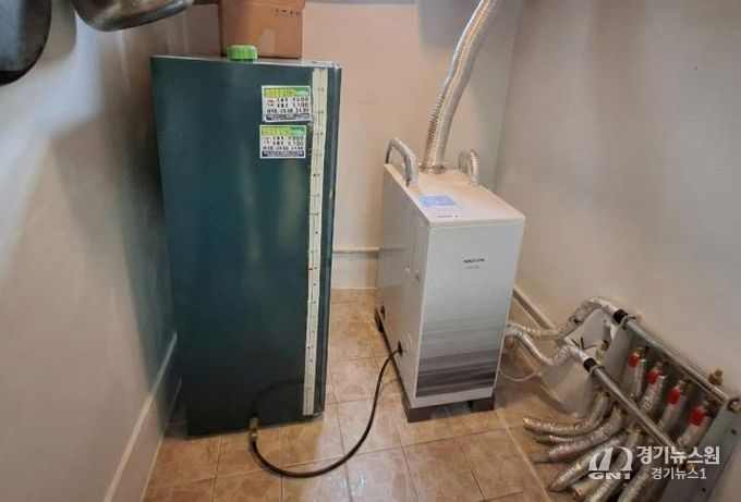 경로당 보일러 교체 사진