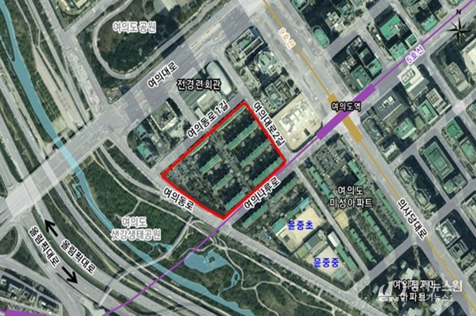 위치도 (영등포구 여의도동 28 일대)