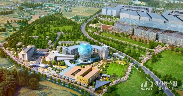 사천시, 국가 우주항공 인재 육성 허브 도약 본격화-과학영재학교 조감도