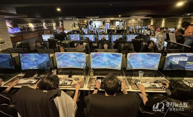 관악구 전국 최초 청년 1인가구 대상 e스포츠대회 'LOL림픽' 진행 모습