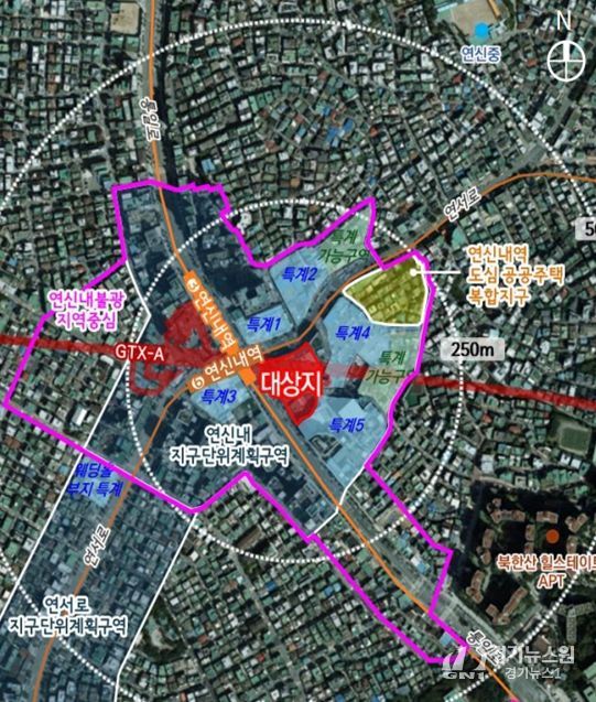 위치도 (은평구 불광동 380-20번지 일대)