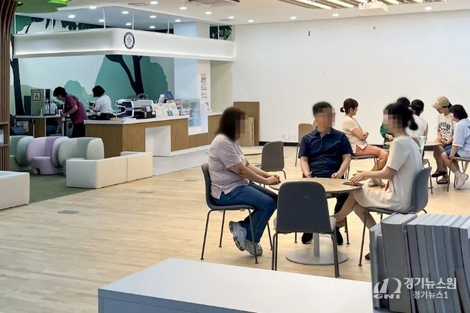 신곡1동 주민센터 카페