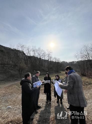 12월 10일 문화복지환경위원회가 고용산 숲속야영장 조성사업 관련 예산안 심의에 앞서 사업 현장을 직접 방문했다.