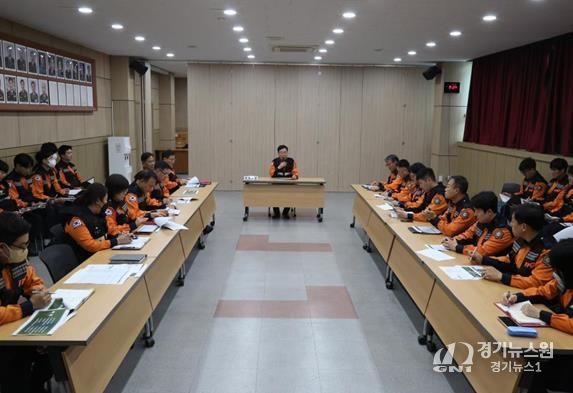 서산소방서, 하반기 긴급구조통제단 기능숙달 도상훈련 실시