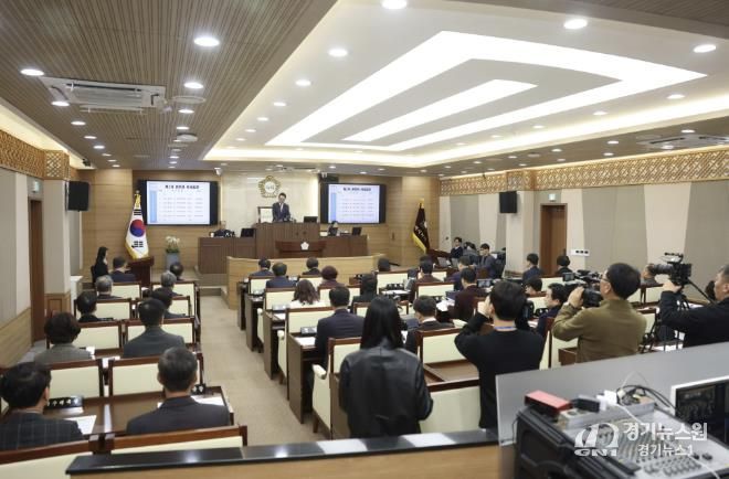 제259회 제2차 정례회 제2차 본회의 전경