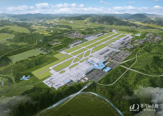 대구경북통합신공항 조감도