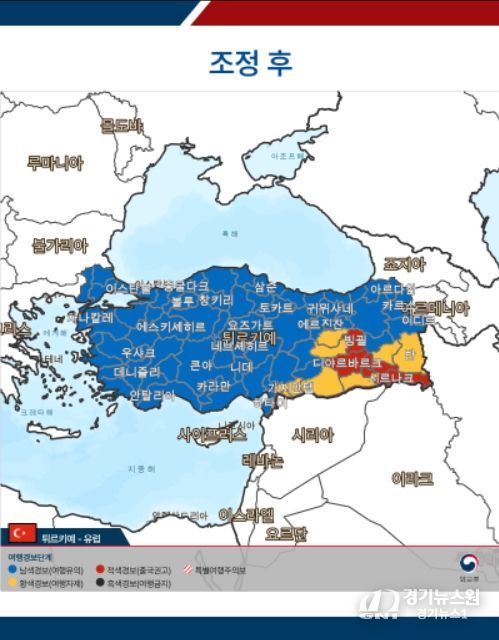 튀르키예 조정 후
