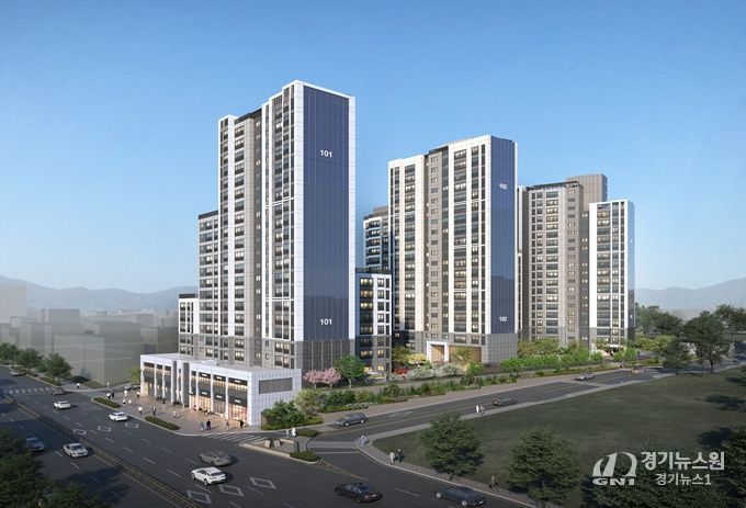 투시도(통합심의 조치계획 수립 및 인허가 과정 등에서 조정될 수 있음)