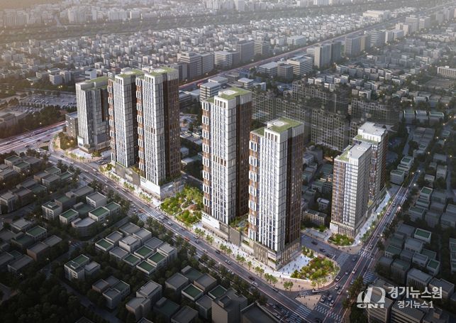 조감도(참고자료로서 통합심의 조치계획 수립 및 인허가 과정 등에서 조정될 수 있음)