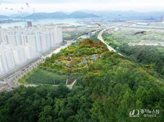 광양시, 성황‧중마 도시생태 복원으로 시민 체감형 녹색환경 조성 가속 - 환경과(전체 조감도).