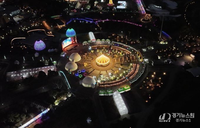 2025 함평겨울빛축제 전경
