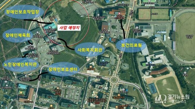 반다비체육센터 사업예정지