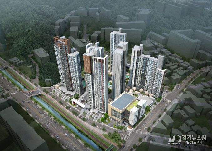 양지마을 주거재생혁신지구 사업 조감도